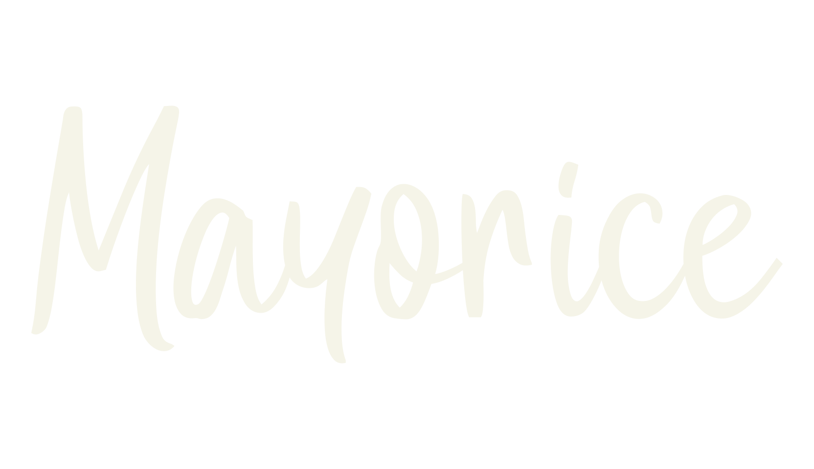 Mayorice, handwritten font preview