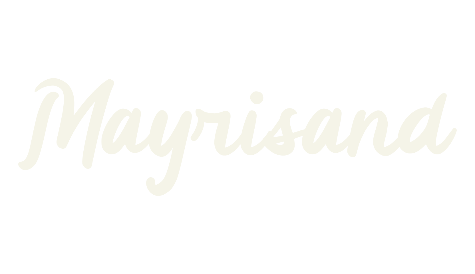 Mayrisand, cursive font preview