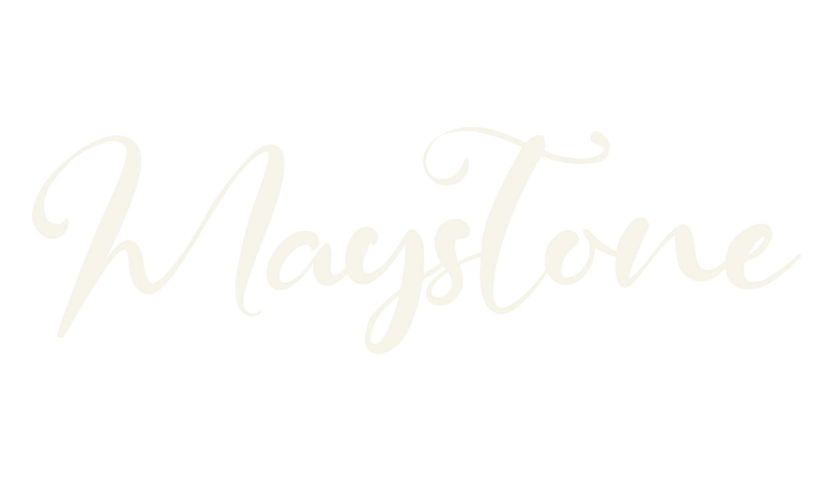 Maystone, fashion script font preview