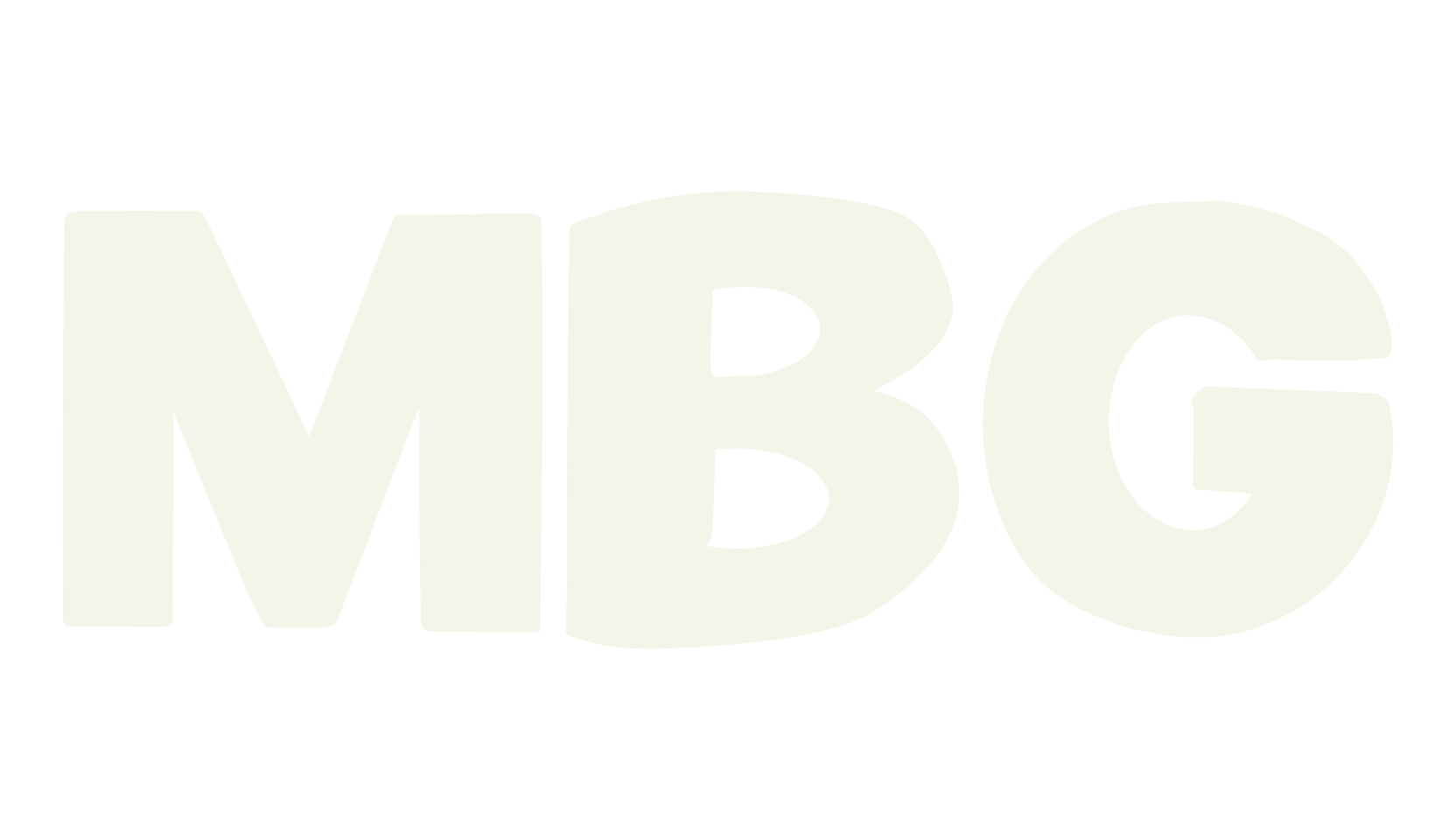 MBG, lettering font preview