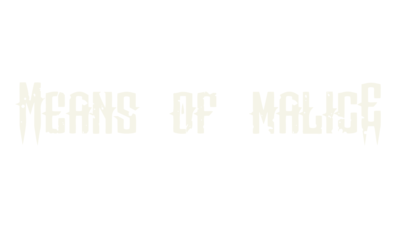 Means of malicE, display market font preview