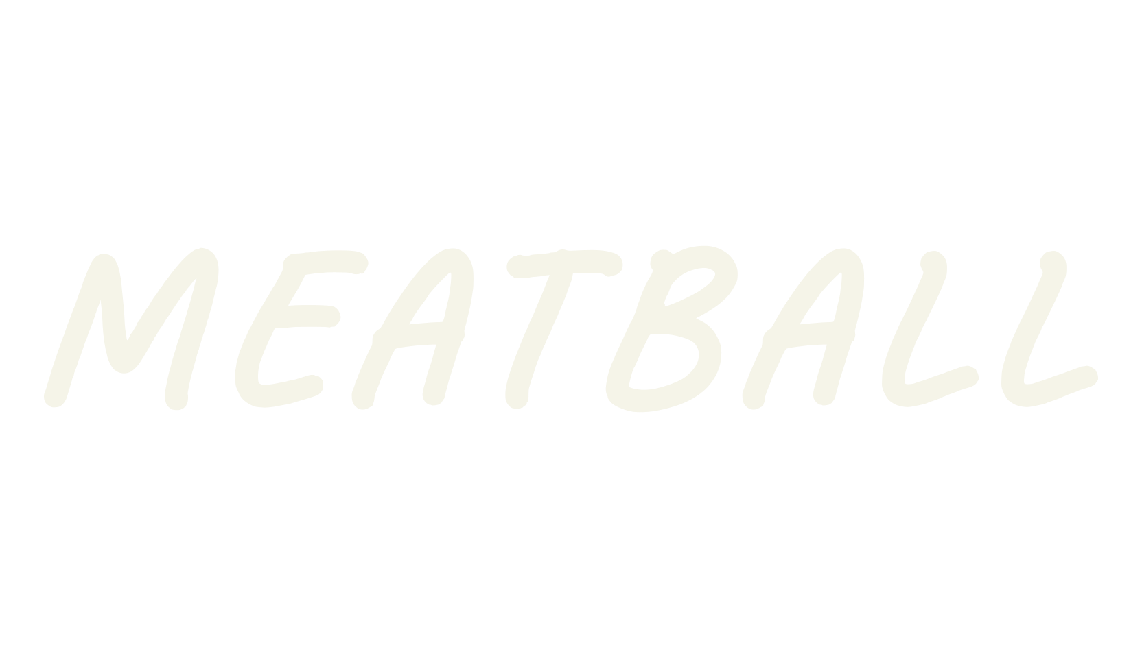 Meatball, fashion script font preview