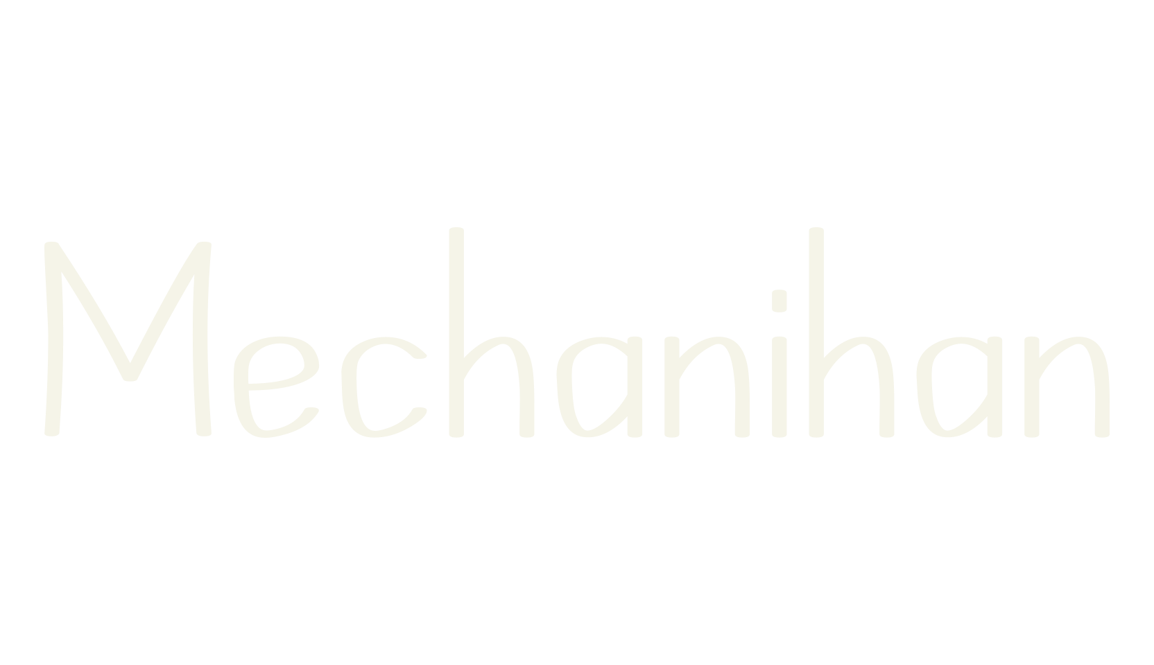Mechanihan, display market font preview