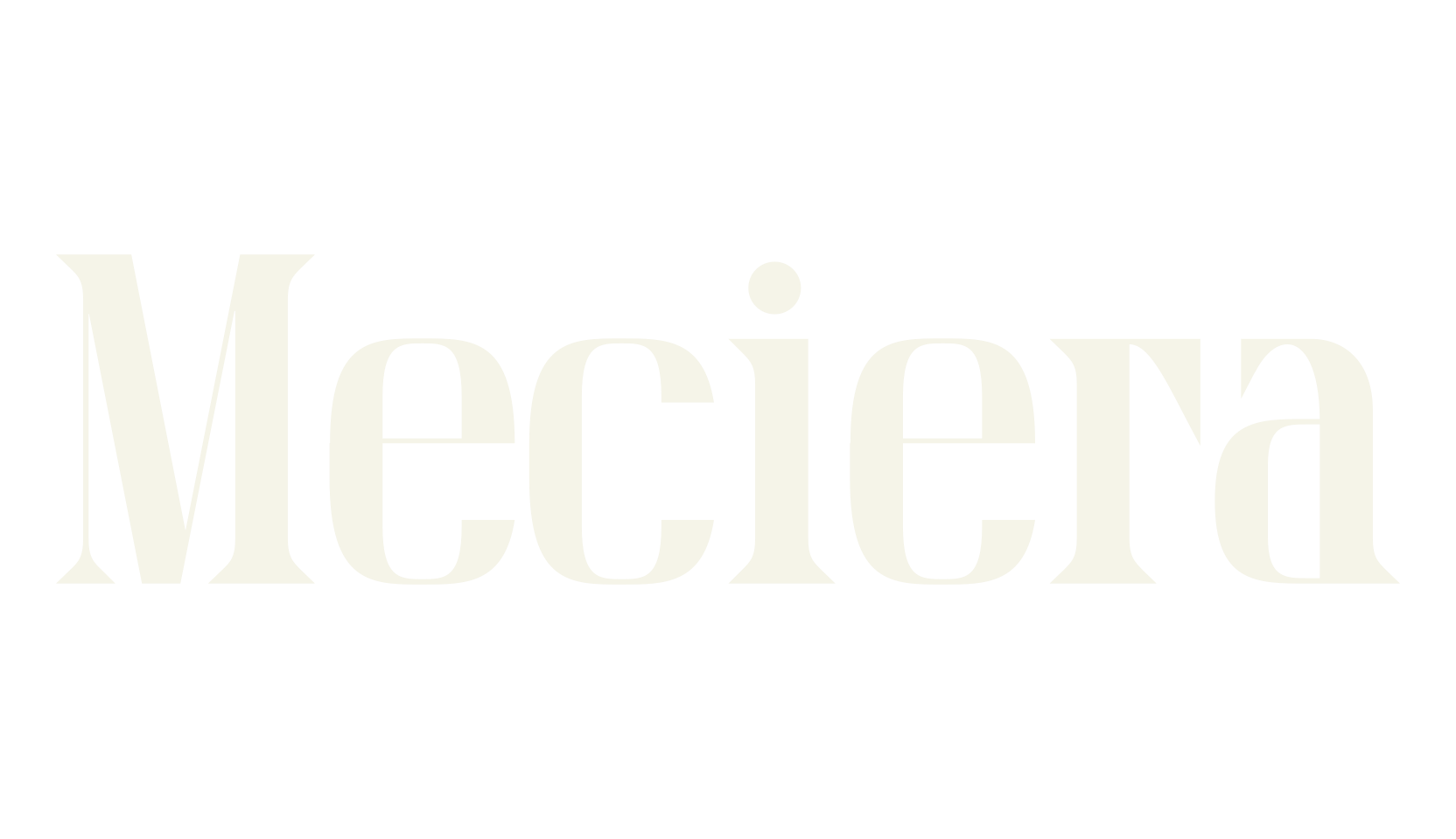 Meciera, unique font preview