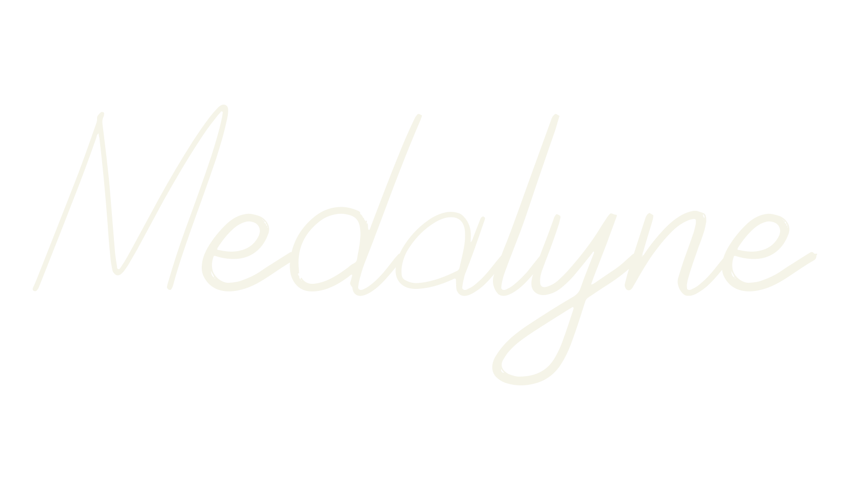 Medalyne, calligraphy font preview