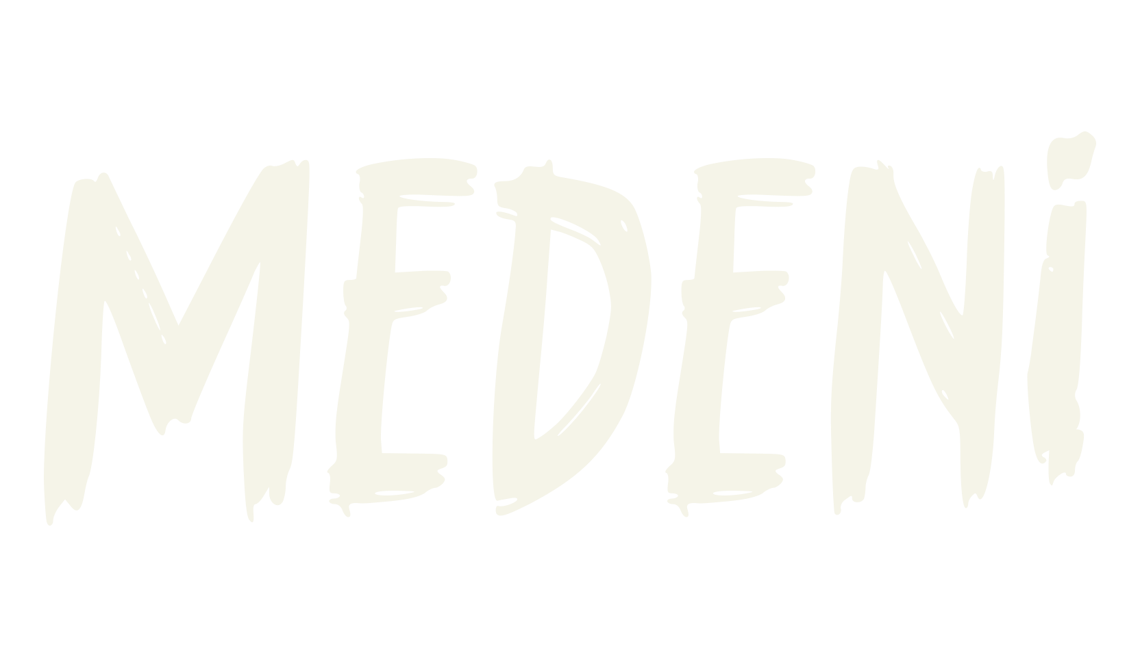 Medeni, creative font preview