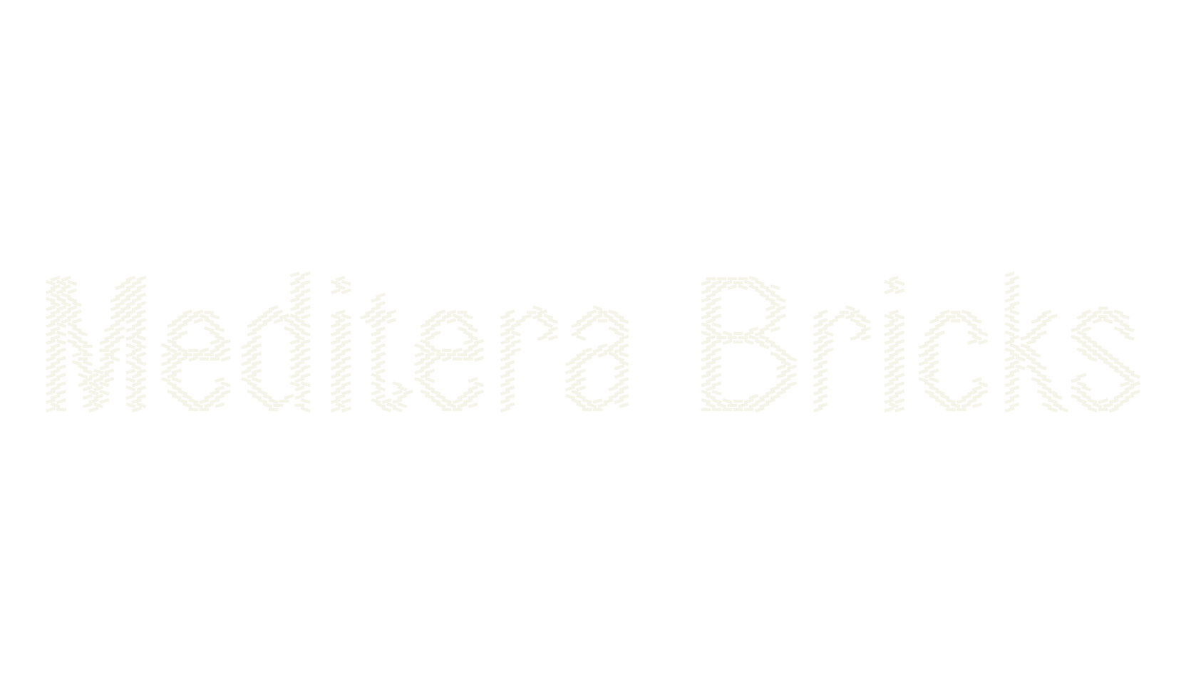 Meditera Bricks, sans font preview