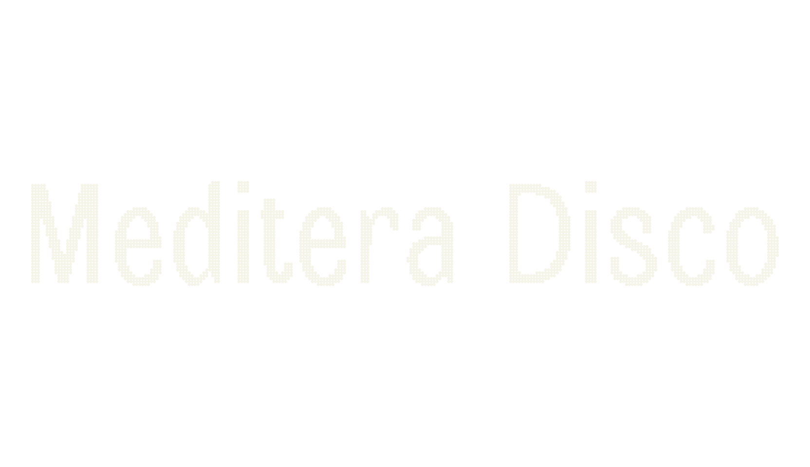 Meditera Disco, display market font preview