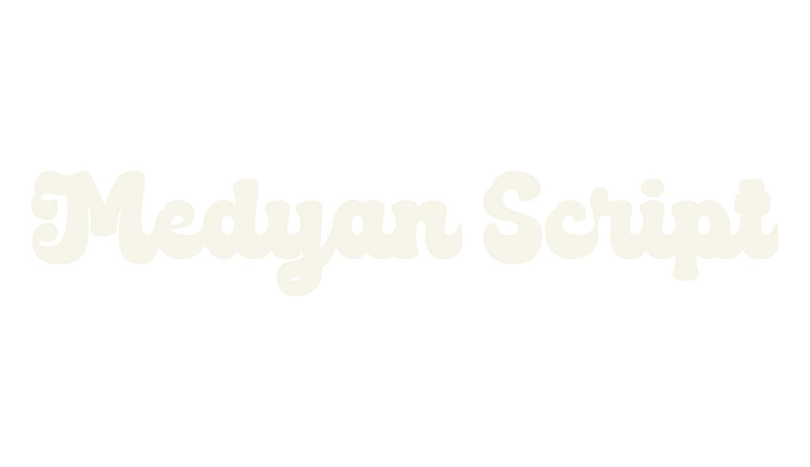 Medyan Script, fashion script font preview