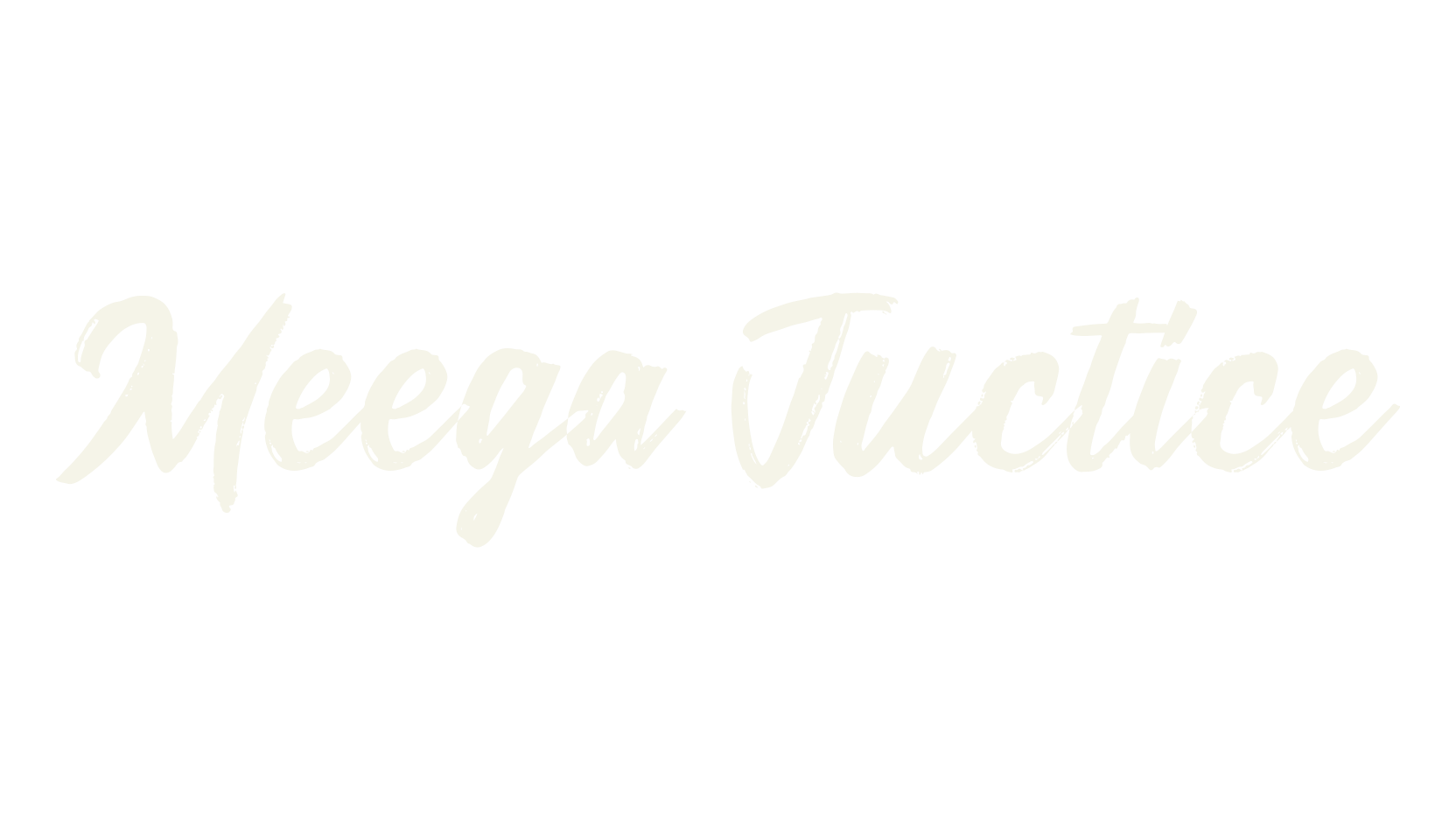 Meega Juctice, quirky font preview