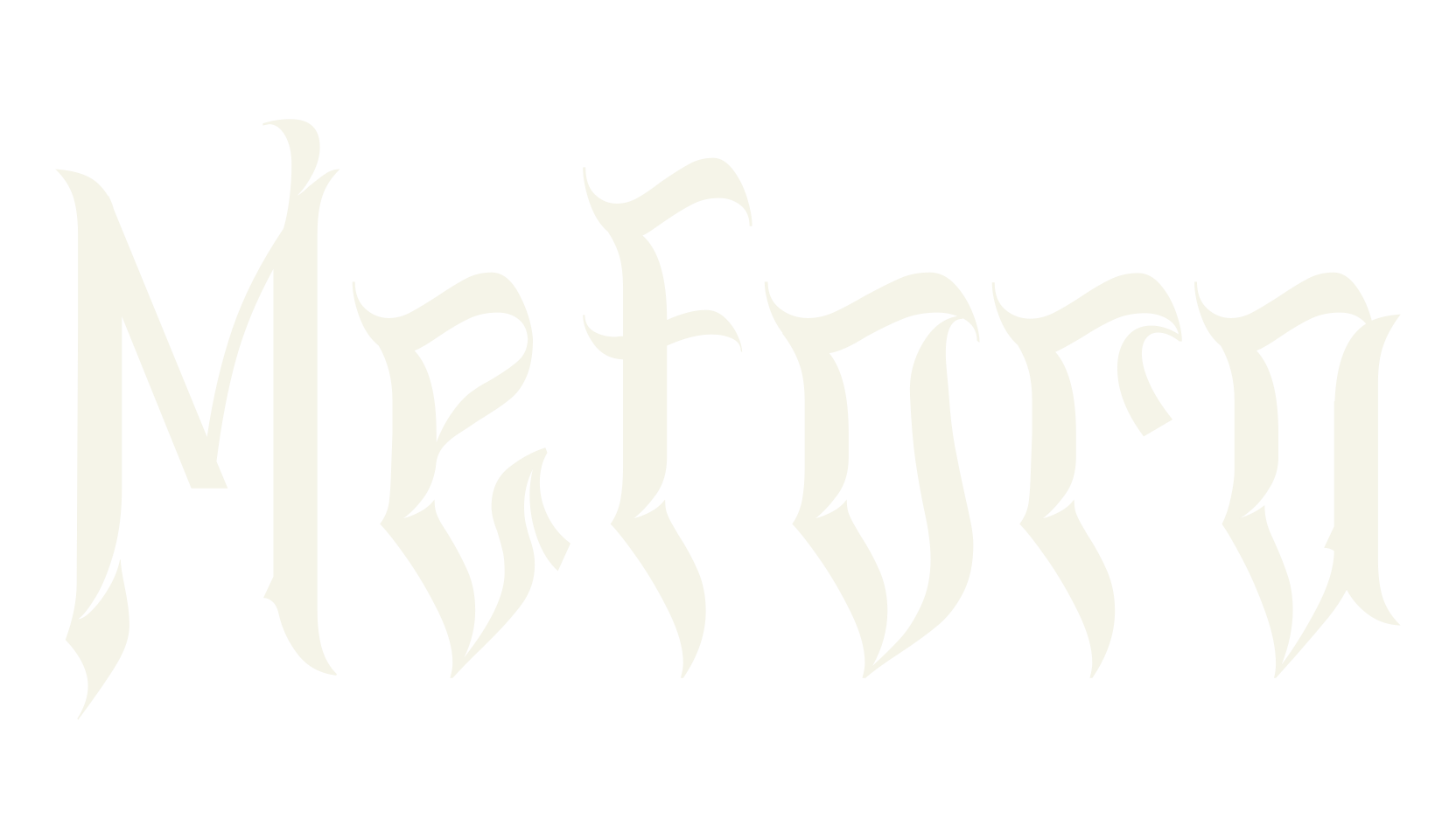 Mefora, fashion script font preview