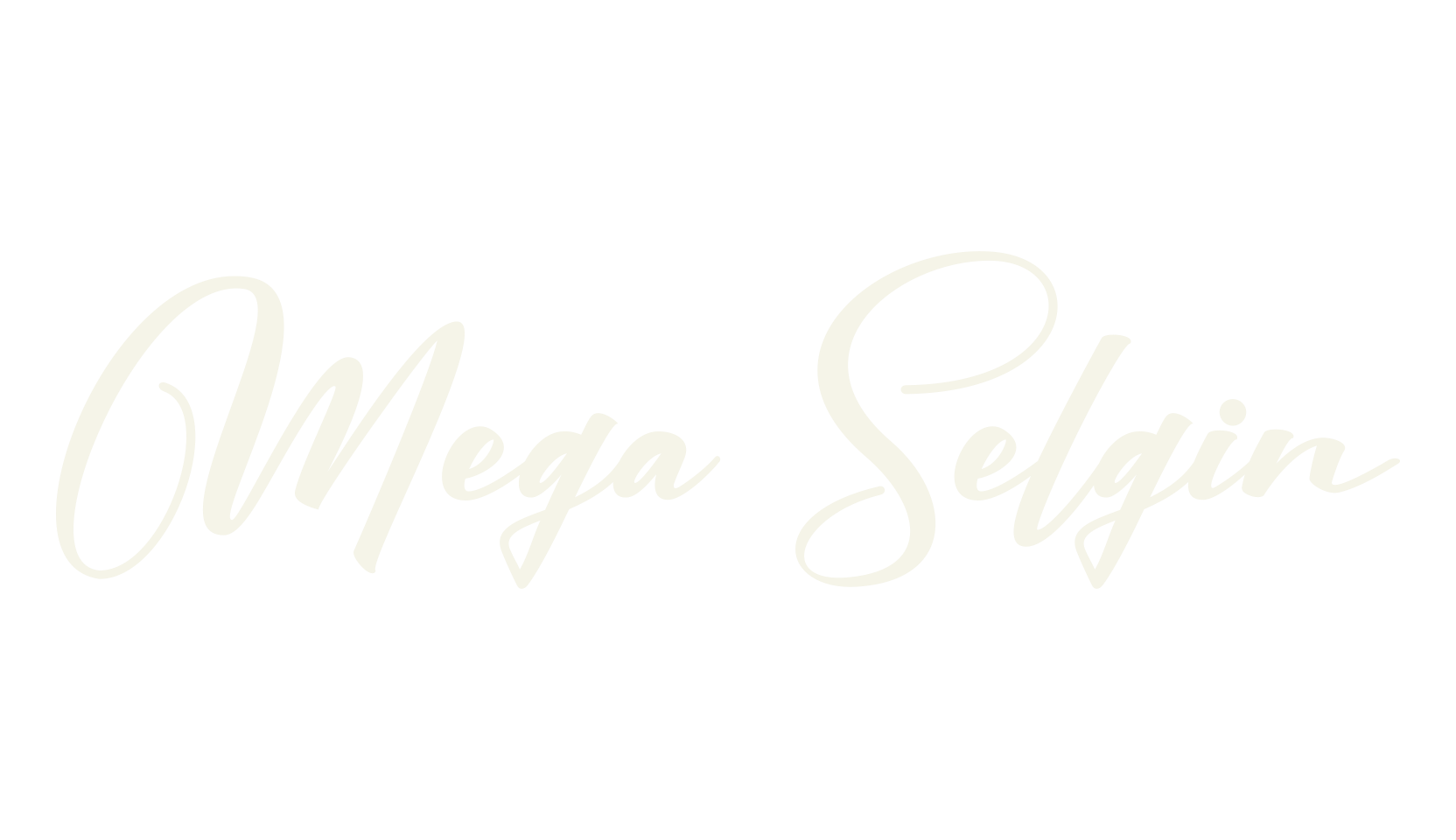 Mega Selgin, handwriting font preview