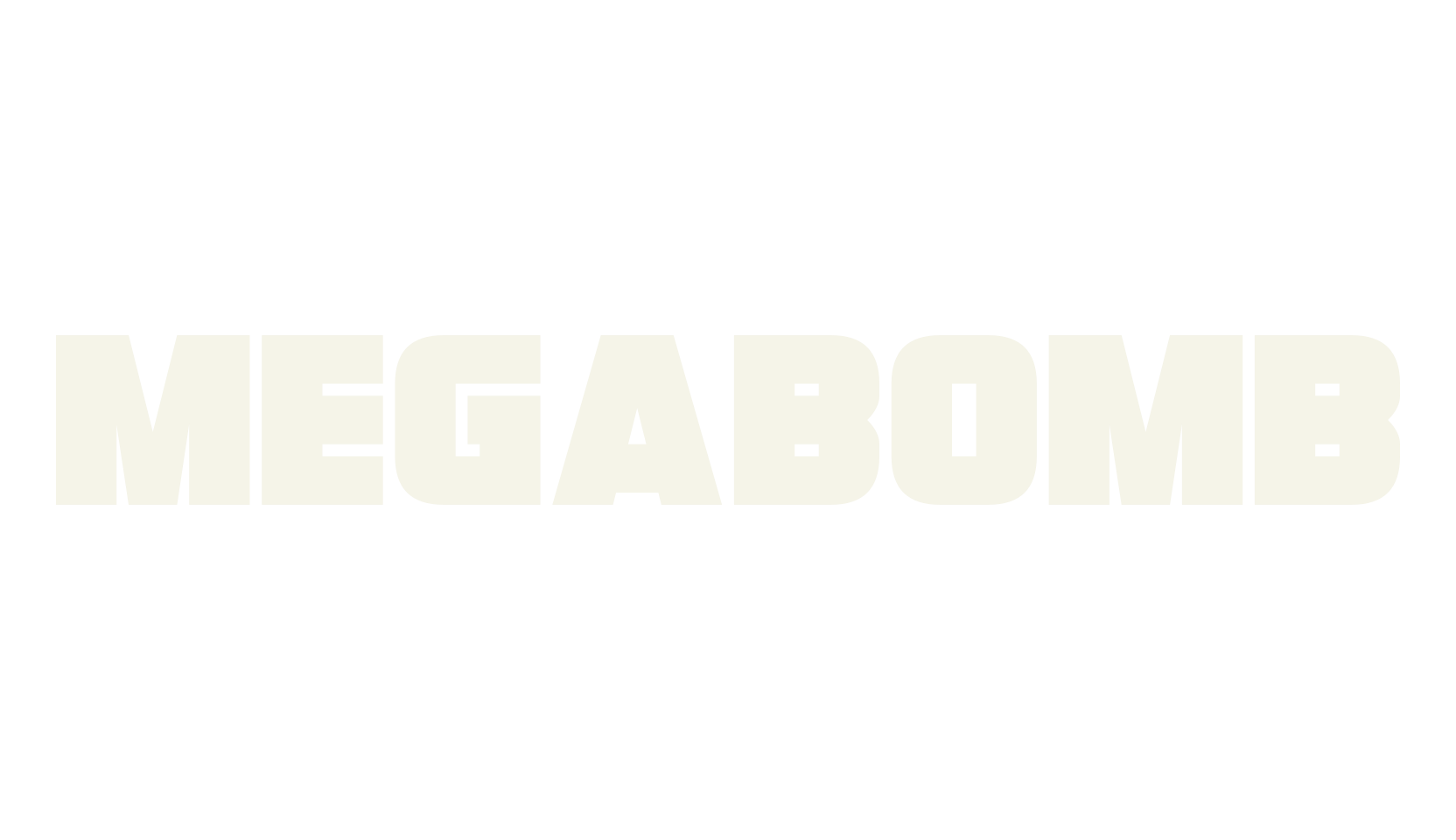 Megabomb, sans font preview