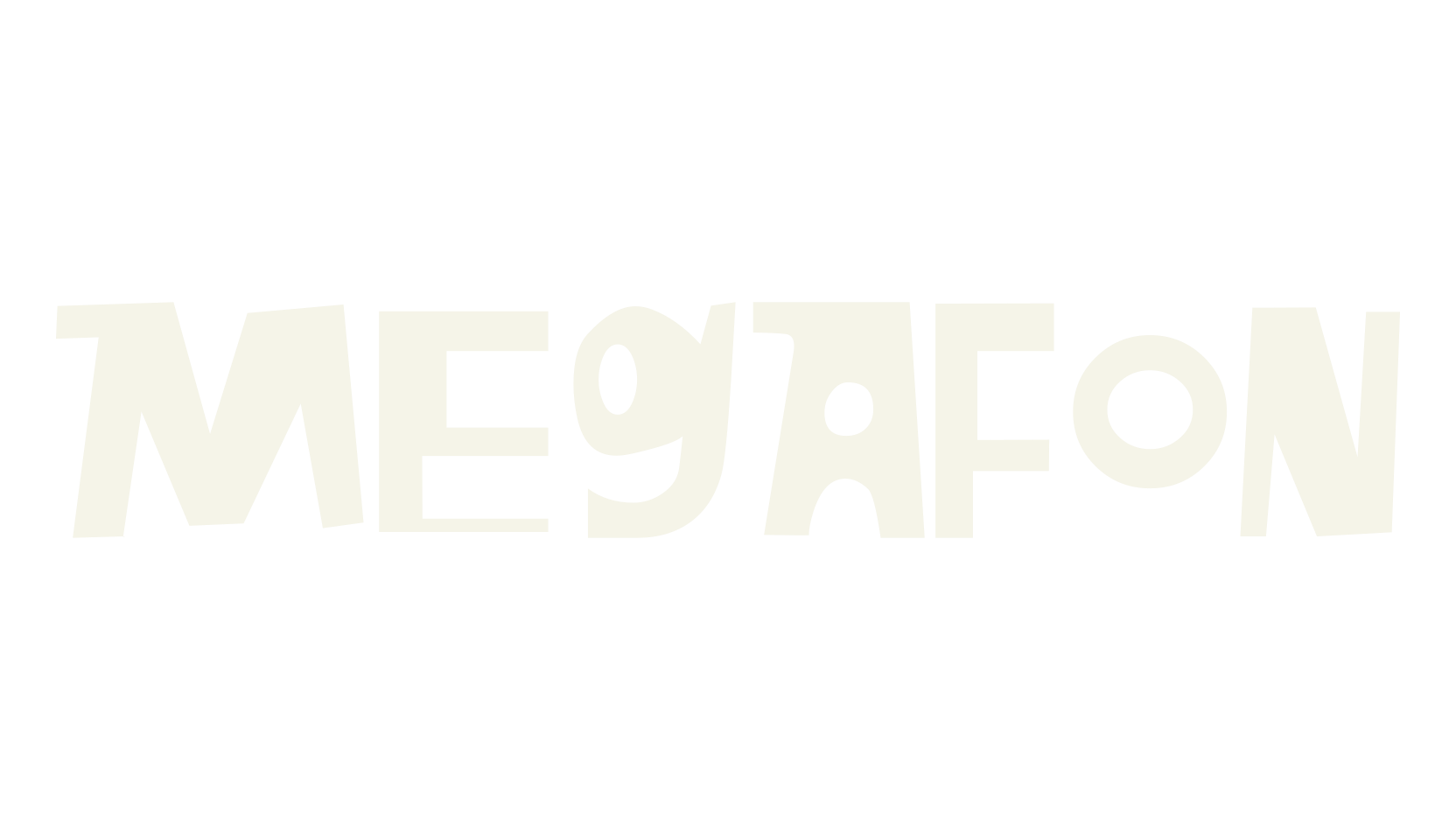 Megafon, display market font preview