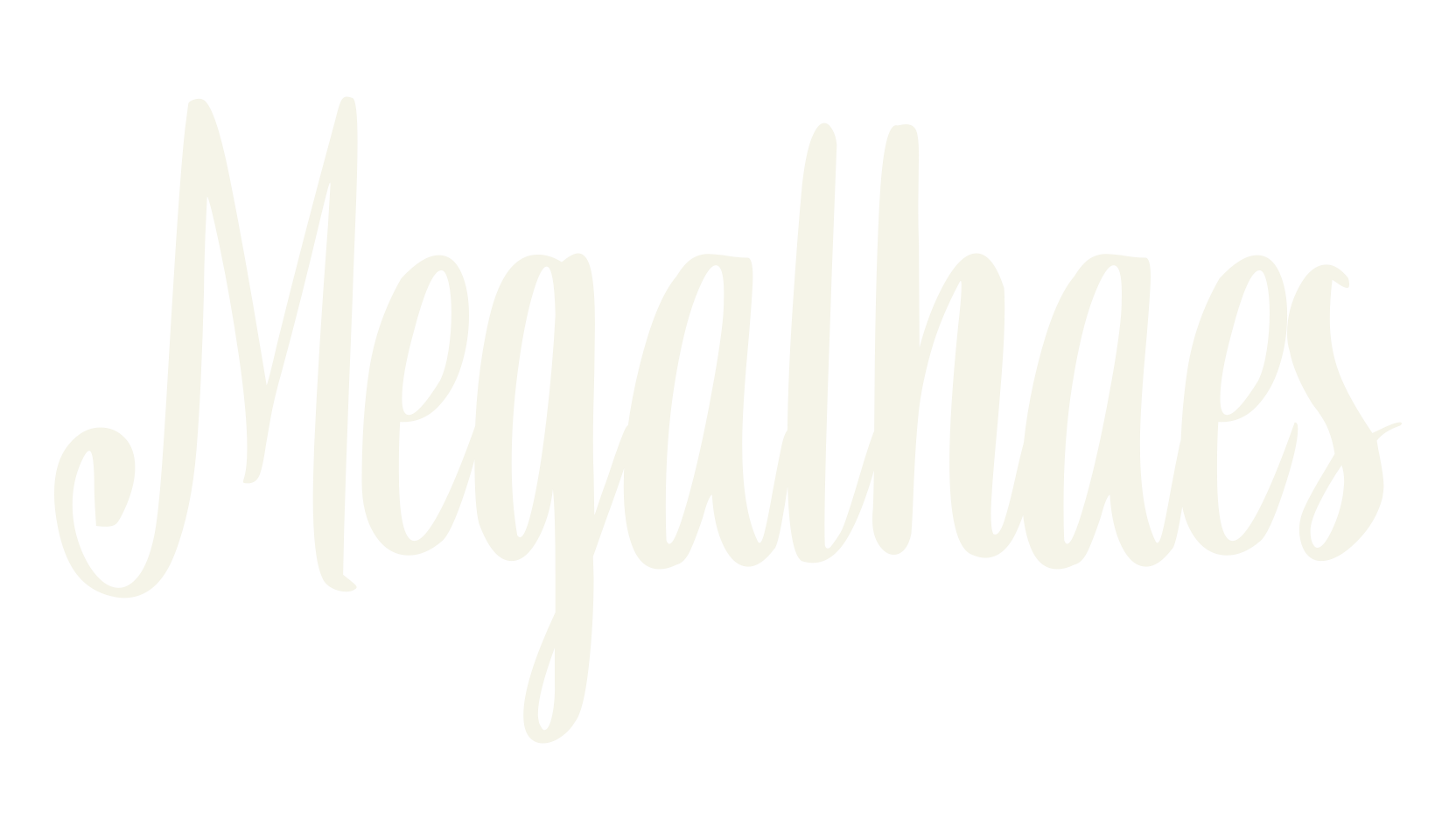 Megalhaes, fancy font preview