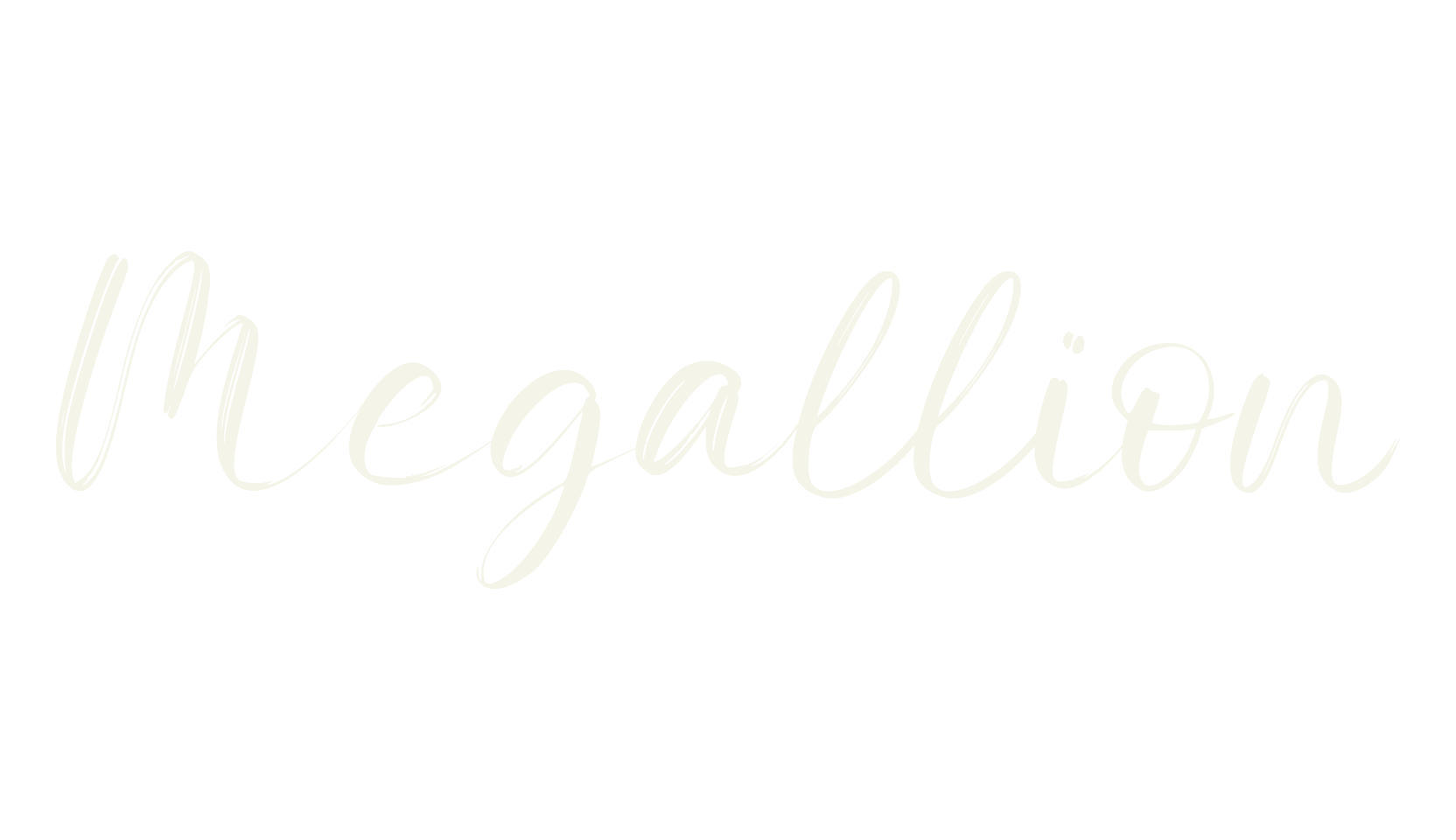 Megallion, fancy font preview