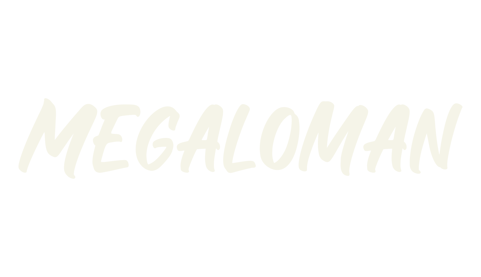 Megaloman, fashion script font preview