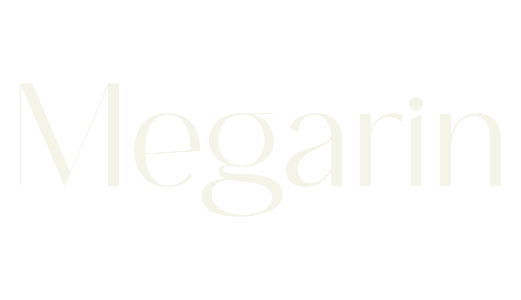 Megarin, sans serif font preview