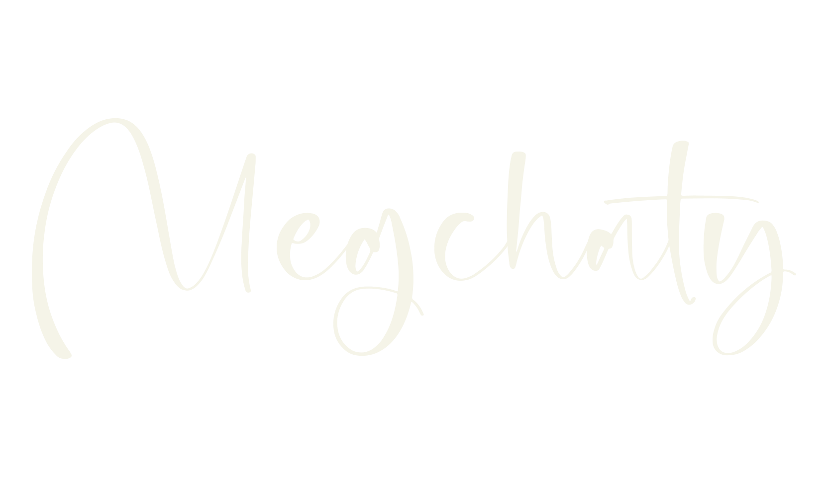 Megchaty, script font preview