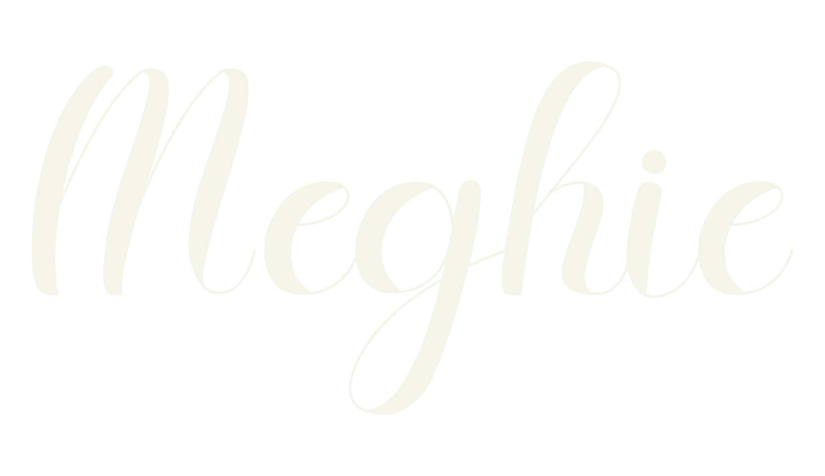 Meghie, lettering font preview