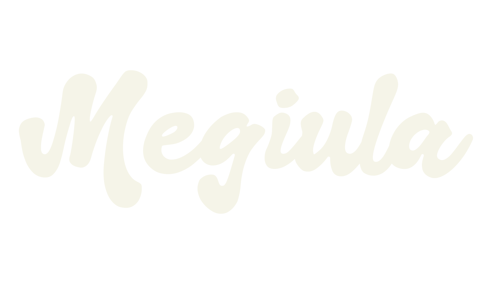 Megiula, script font preview