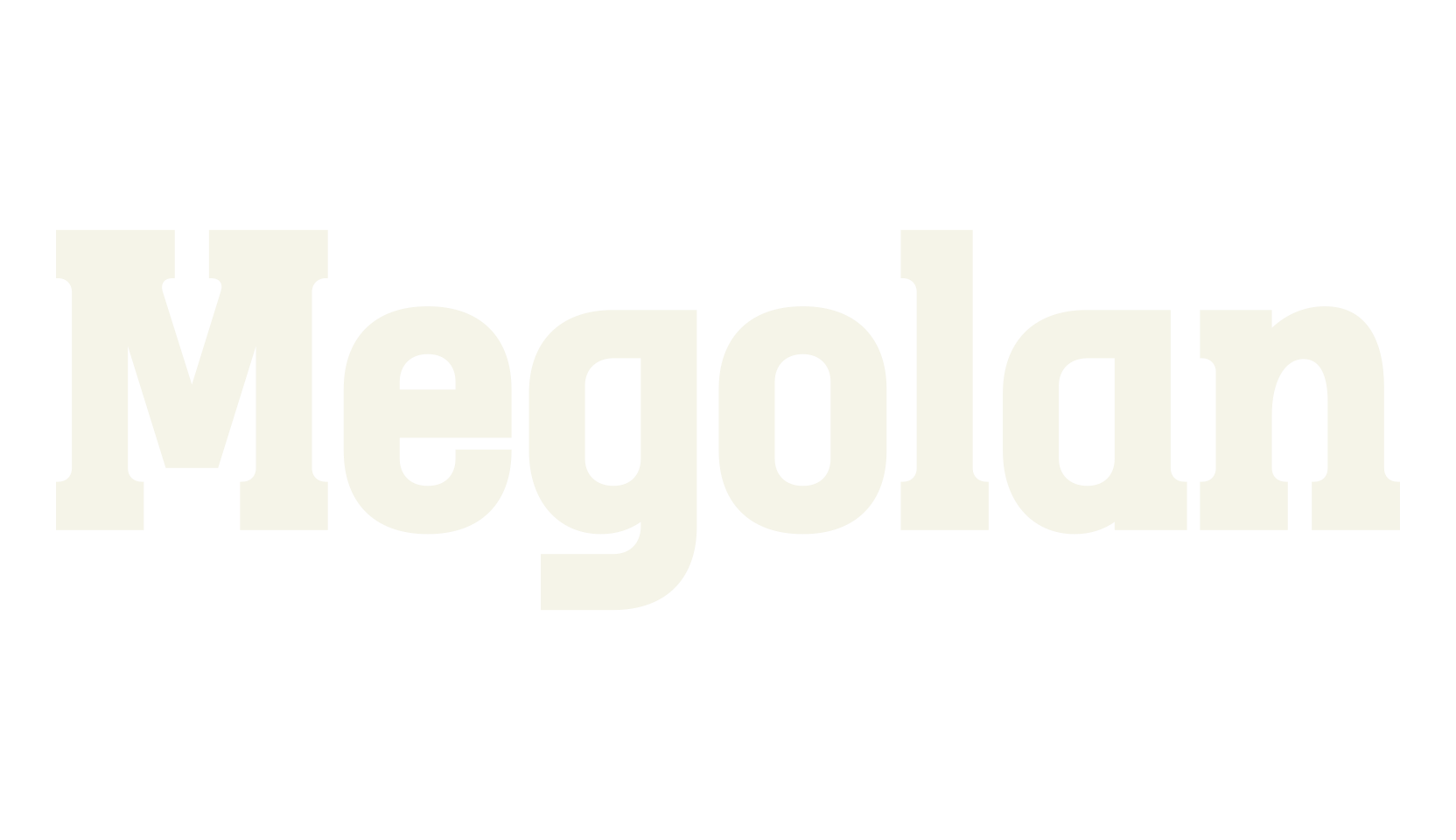 Megolan, serif font preview