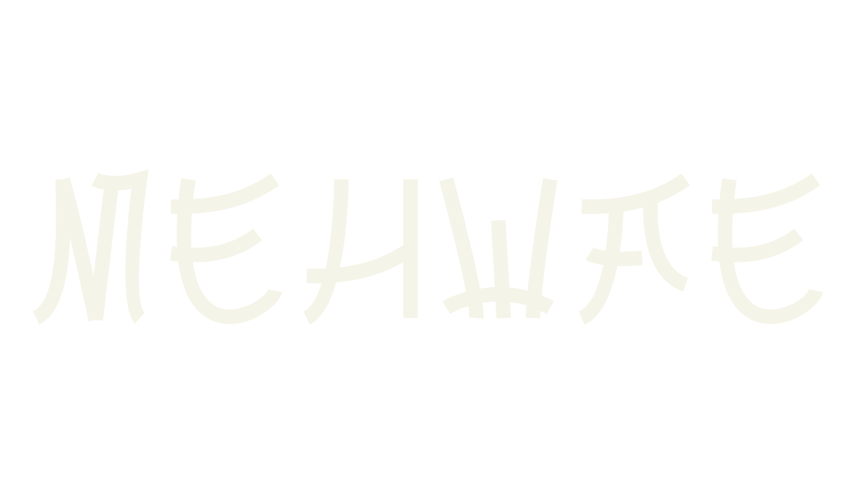 Mehwae, japanese font preview