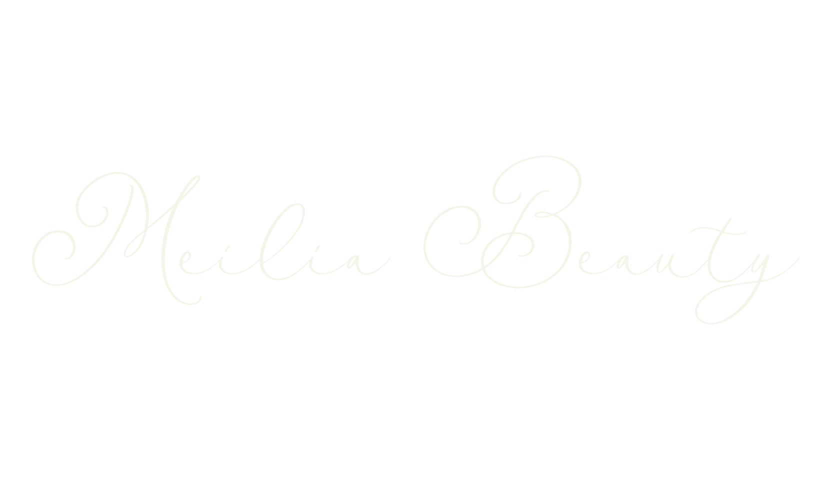 Meilia Beauty, handwritten font preview