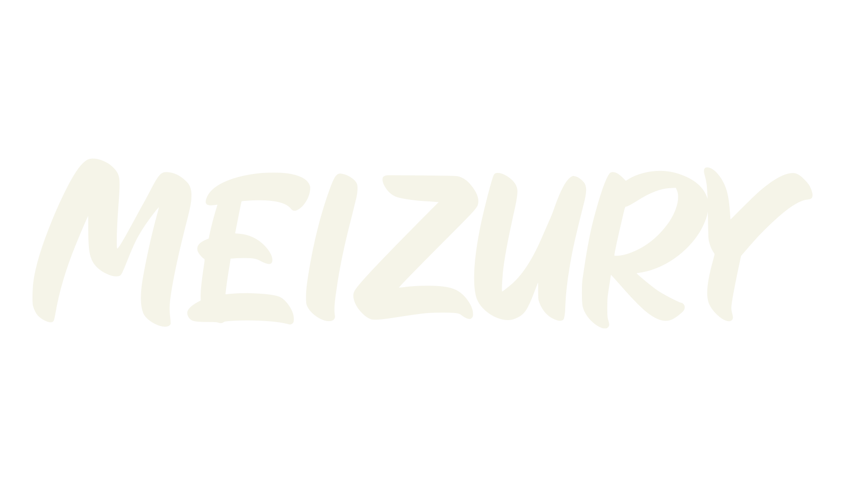 MEIZURY, whimsical font preview