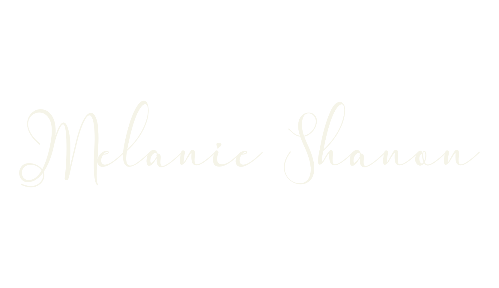 Melanie Shanon, summer font preview