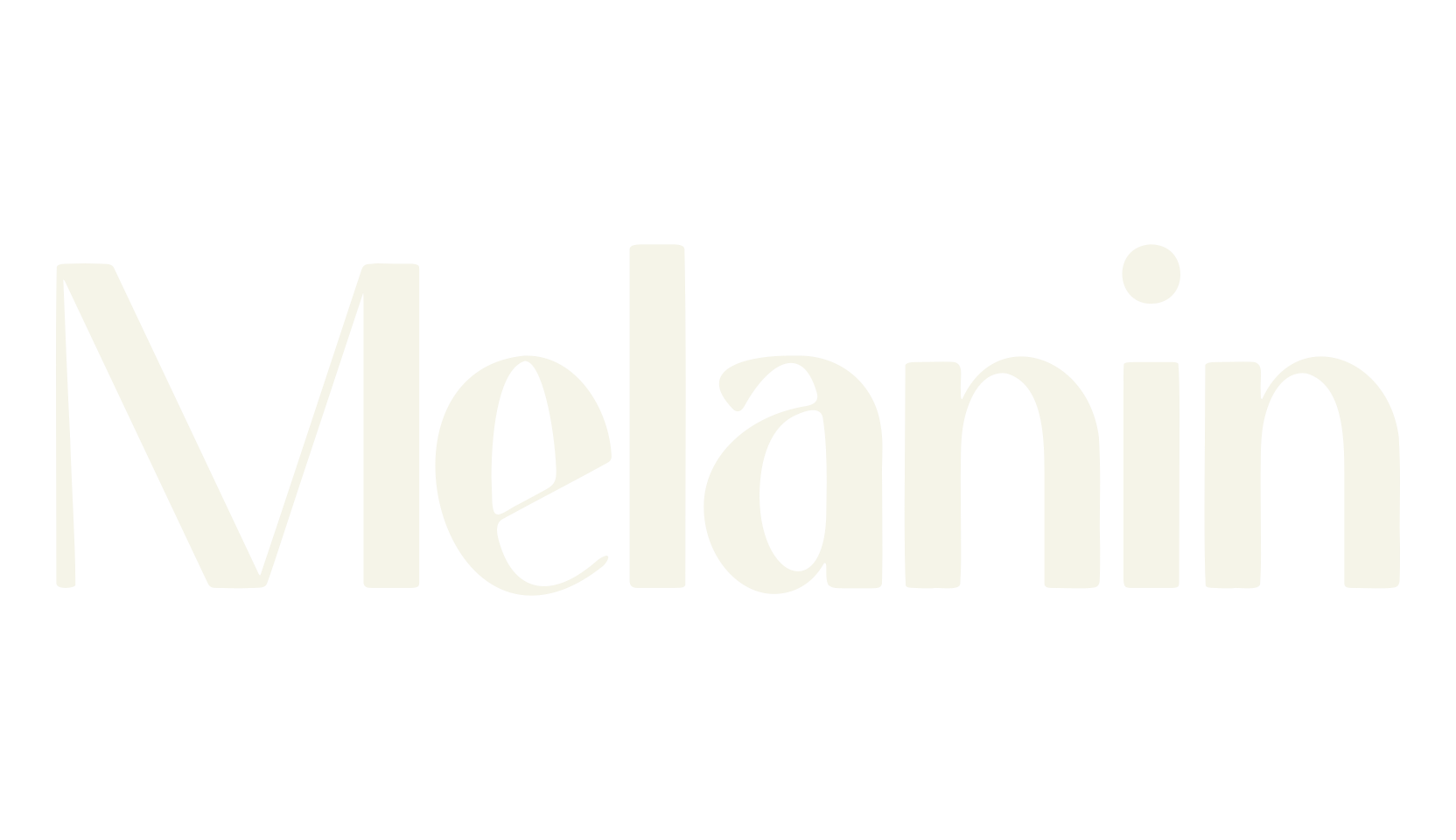 Melanin, modern font preview