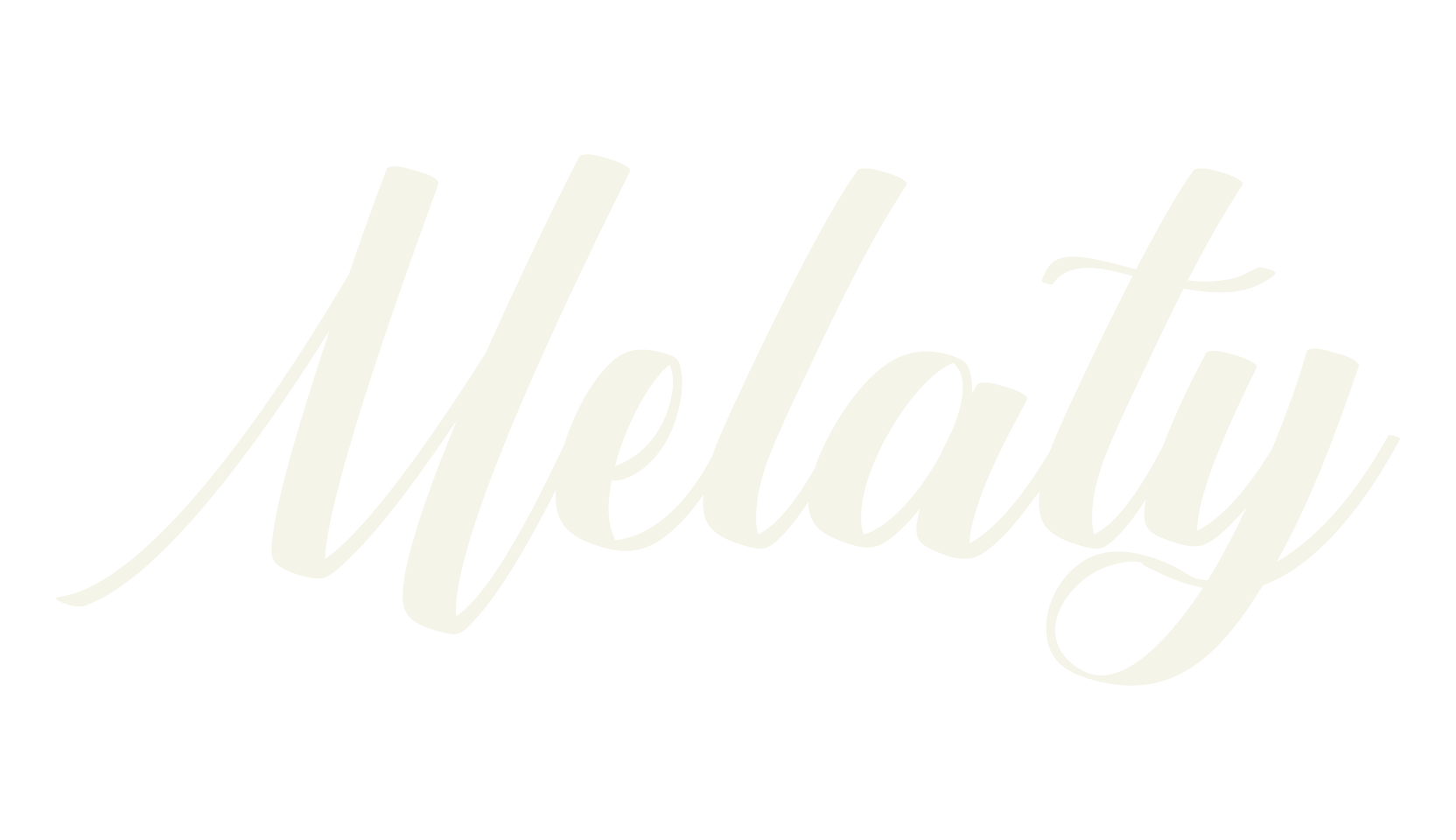 Melaty, flower font preview