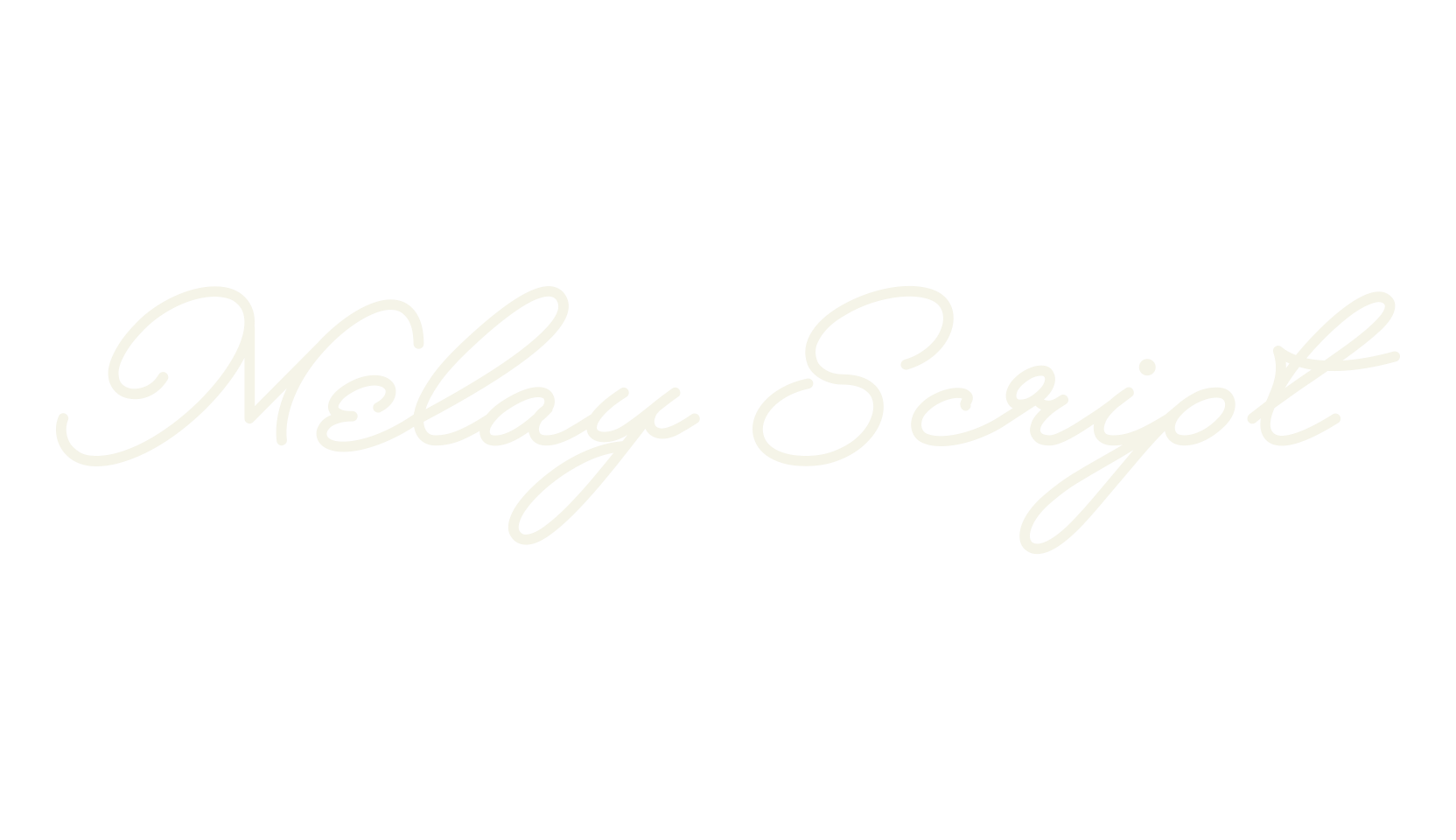Melay Script, fashion script font preview