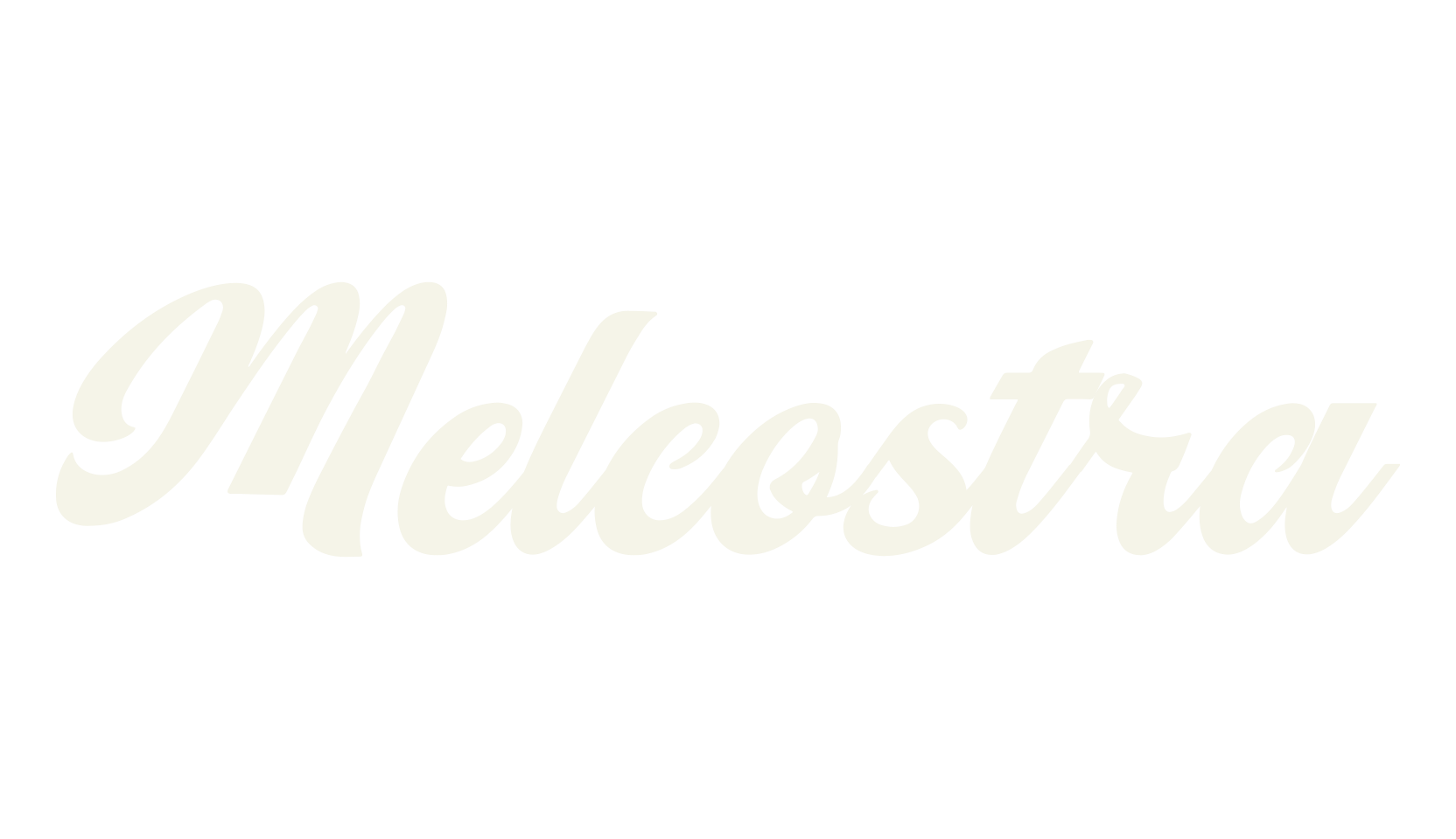 Melcostra, cursive font preview