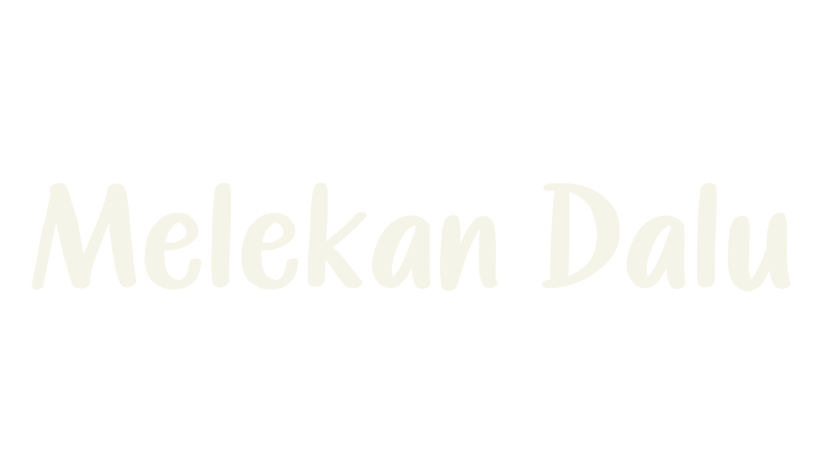 Melekan Dalu, children font preview