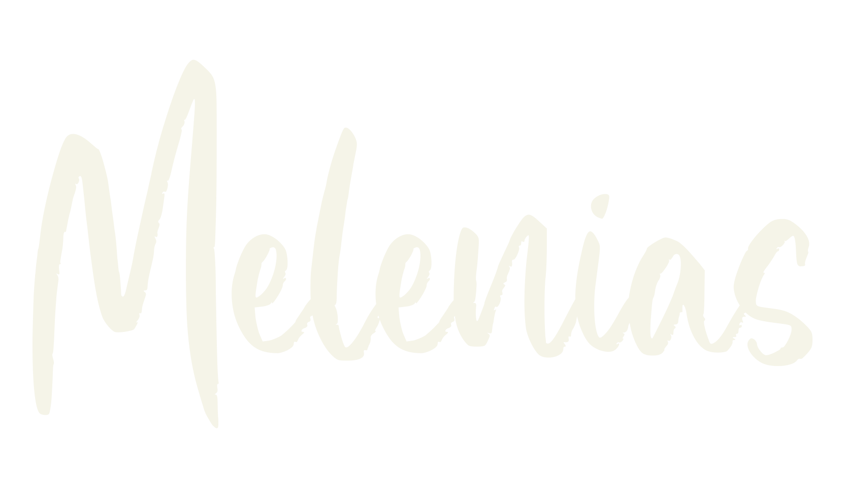 Melenias, fashion script font preview