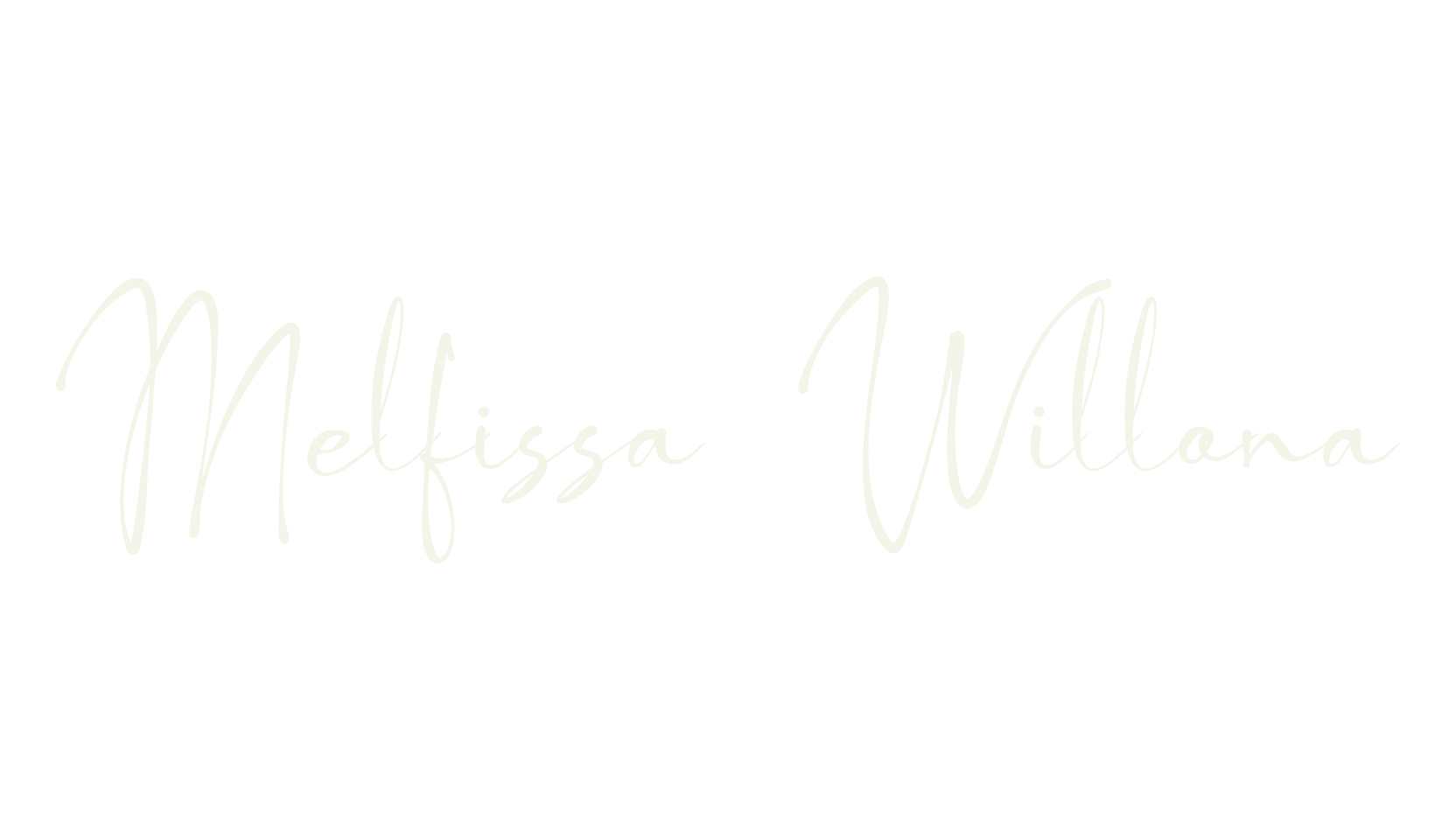 Melfissa Willona, handwriting font preview