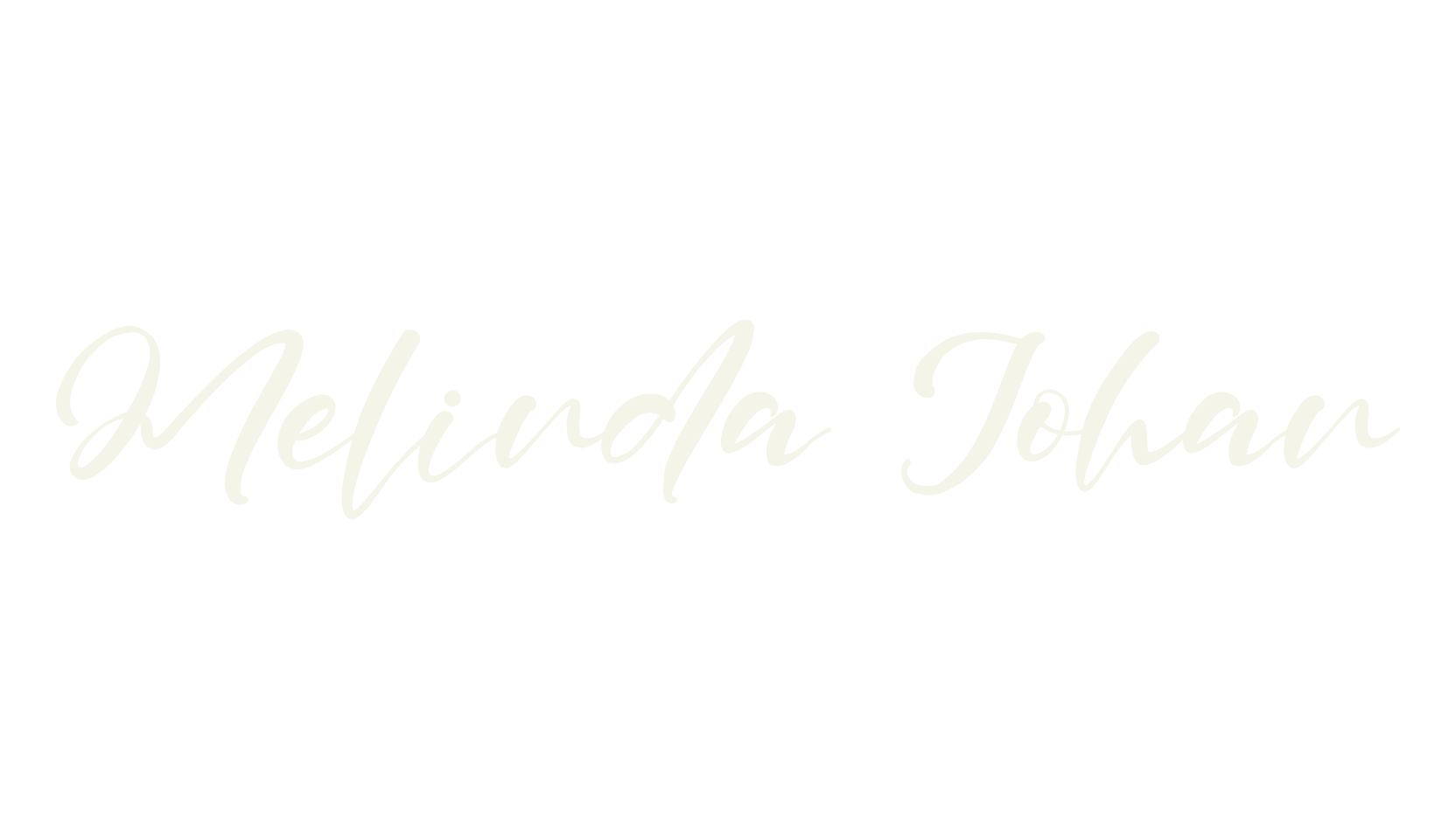 Melinda Johan, fashion sign font preview