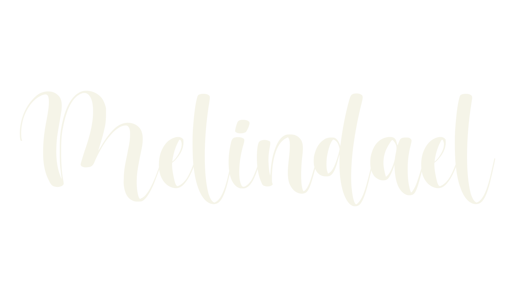 Melindael, lettering font preview