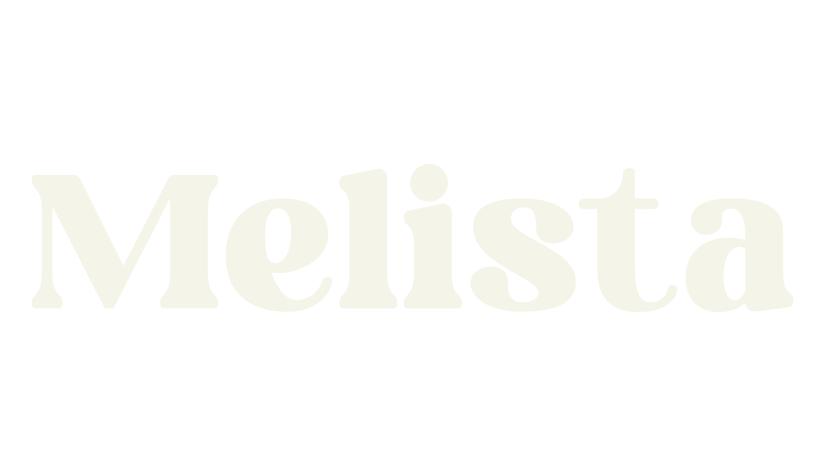 Melista, cute font preview