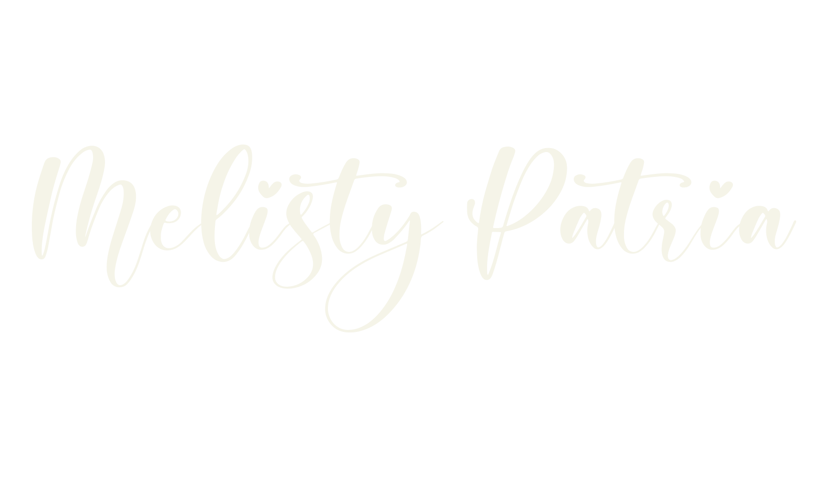 Melisty Patria, script font preview