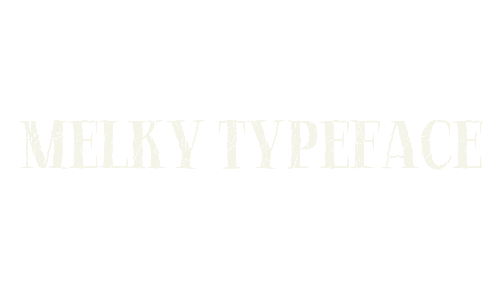 Melky Typeface, calligraphy font preview