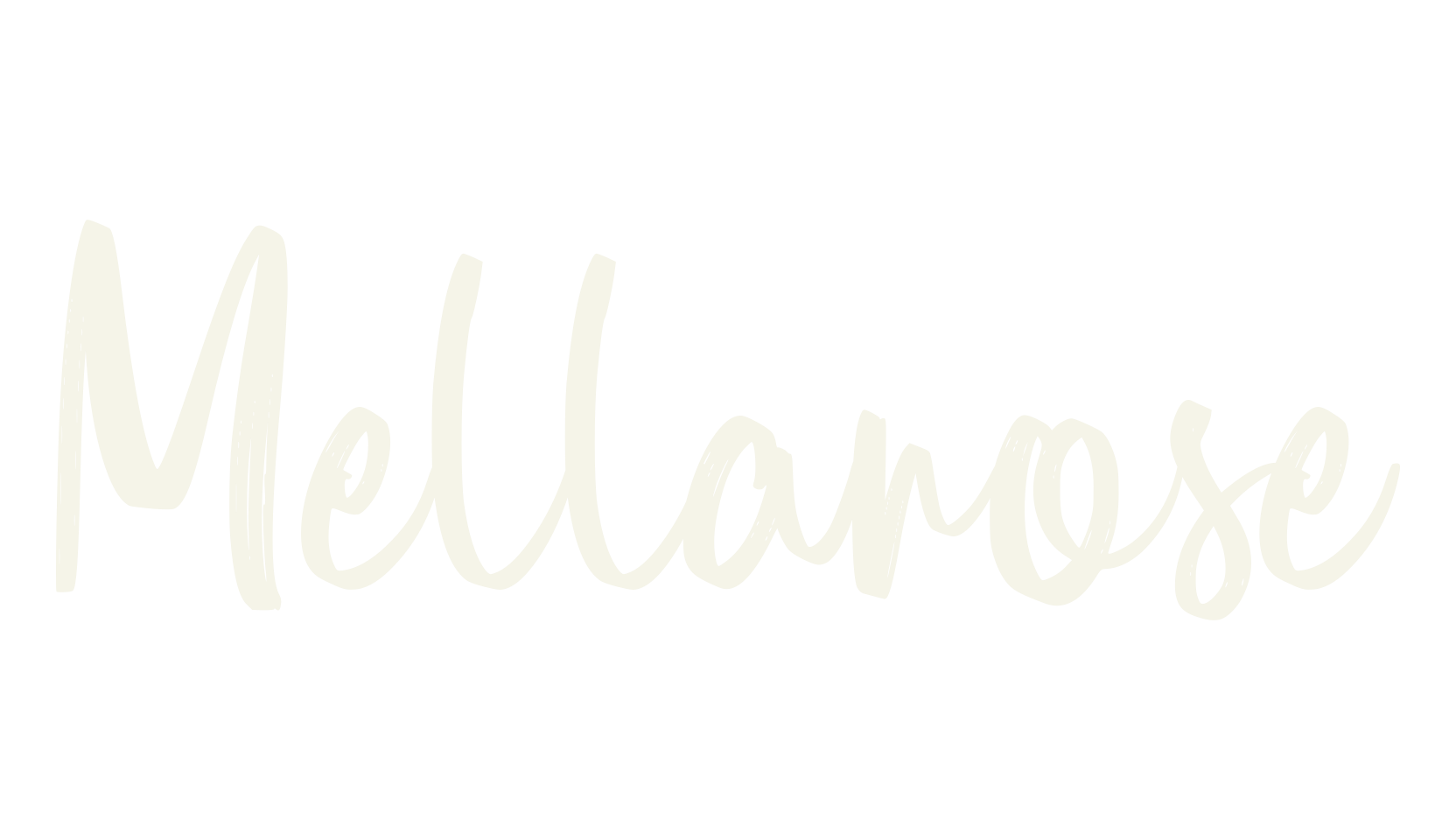 Mellarose, modern font preview
