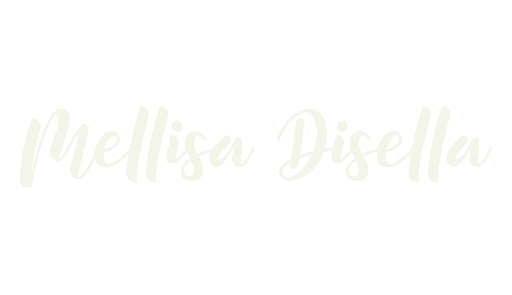 Mellisa Disella, script font preview