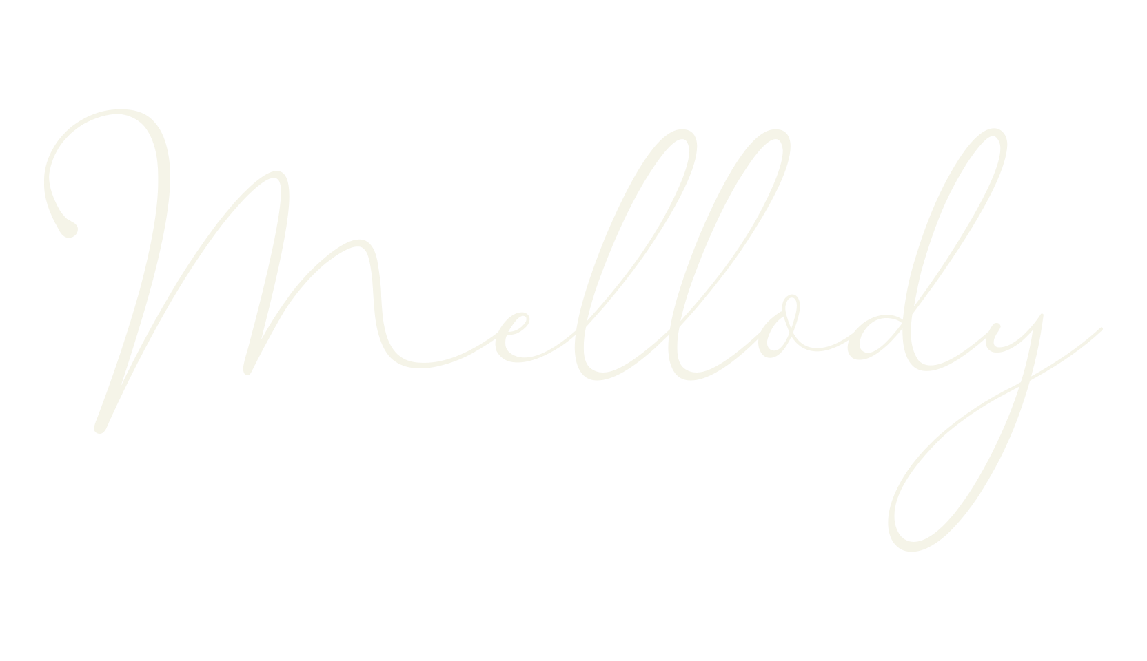 Mellody, wedding font preview