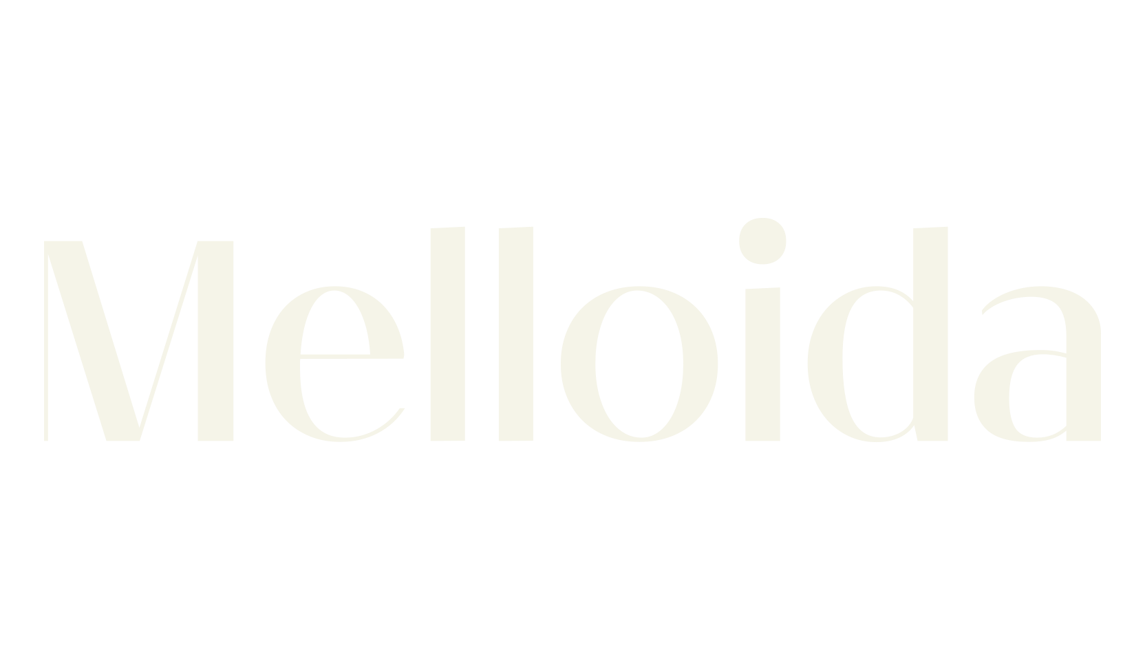 Melloida, cursive font preview
