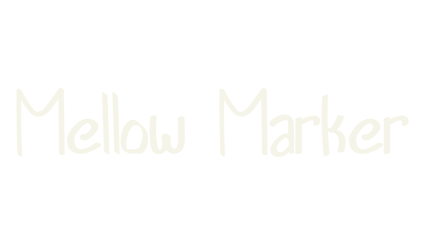 Mellow Marker, handwriting font preview