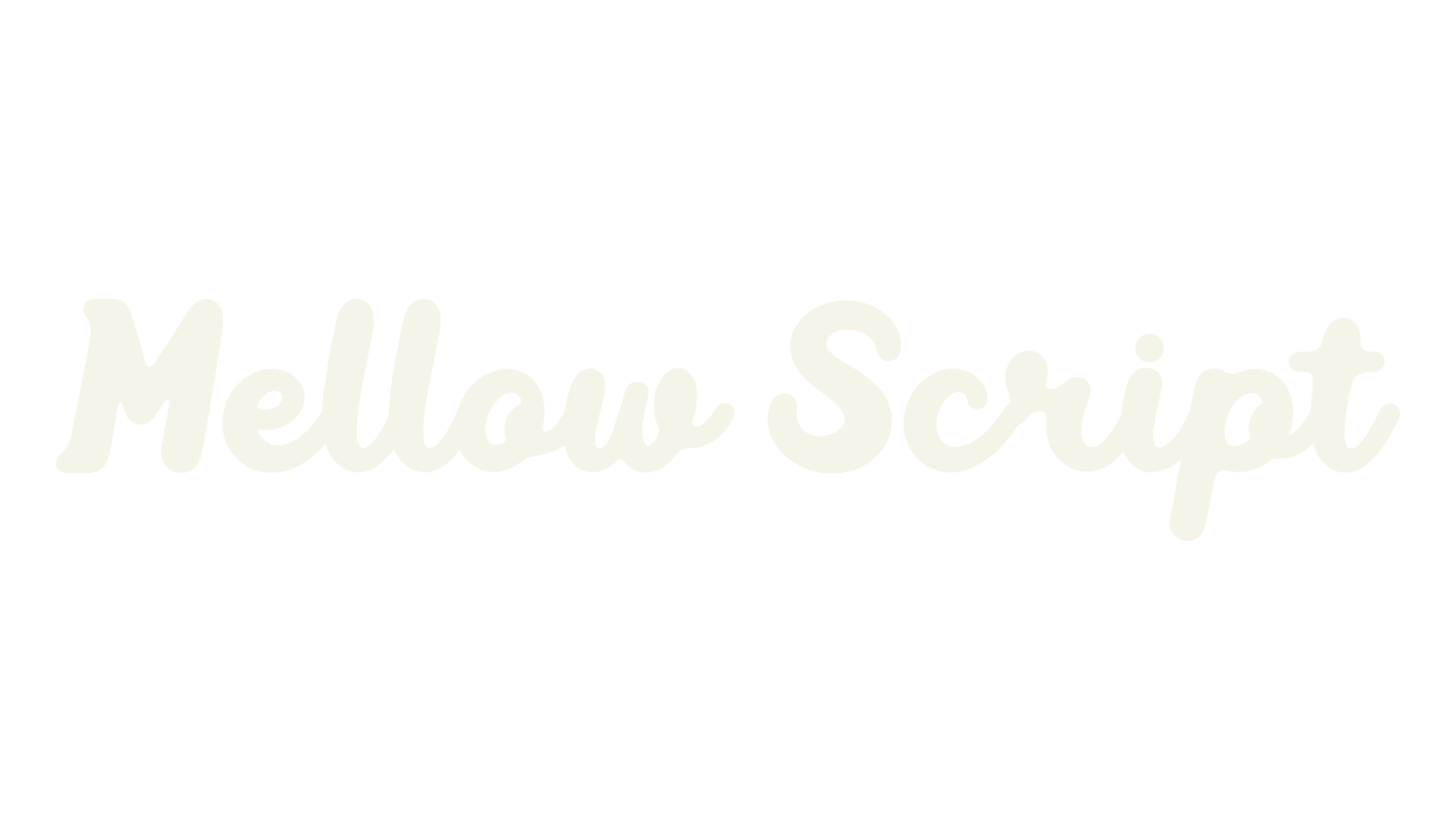 Mellow Script, script font preview