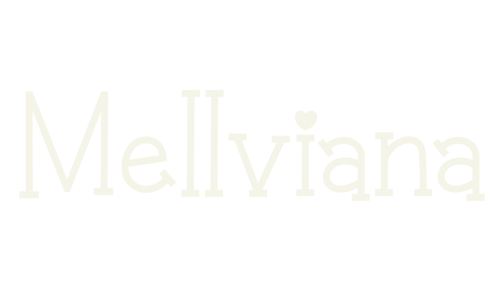 Mellviana, valentine font preview