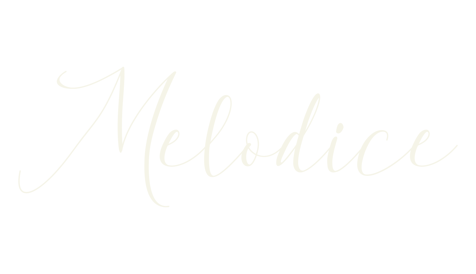 Melodice, wedding font preview